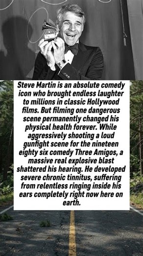 Steve Martin Suffered Permanent Hearing Loss...