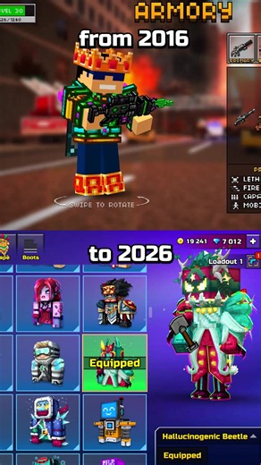 Yep, that’s Pixel Gun 3D on your feed. The legends are still here. One more match? 👀 #PixelGun3D #game