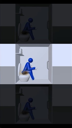 This is a pictogram for a no-flush toilet. #Shorts #RealPictogram #NoFlushToilet