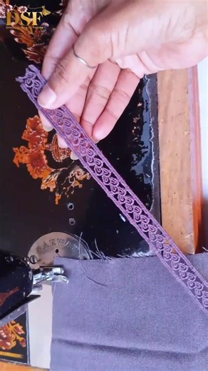 Designer Sleeves Sewing Tutorial #shorts #sleevesdesign #dressstitchingbyfatima#lace lagan ka tarika