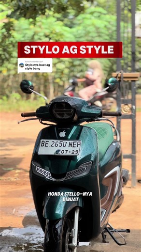Modifikasi Honda Stylo 160: Gaya AG yang Mengagumkan