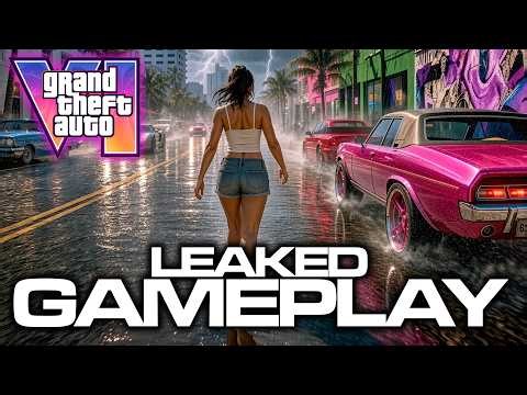 LEAKED GTA 6 Gameplay is UNBELIEVABLE! Grand Theft Auto VI Trailers PS5 Xbox Series Console
