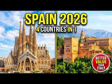 Spain Complete Travel Guide 2026 — Madrid Barcelona Andalusia Real Costs