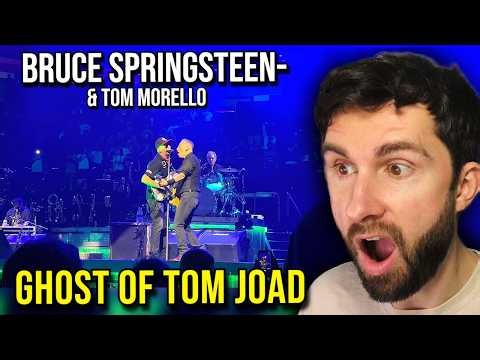 Millennials First Listen | Bruce Springsteen- The Ghost of Tom Joad, Live Minneapolis 26 (REACTION!)