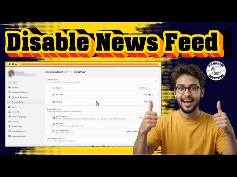 How To Turn Off News And Interests In Windows 11 | Clean Taskbar (2025)