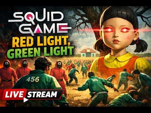 👉 😱 ONE MOVE = ELIMINATED! SQUID GAME Red Light Green Light LIVE 🔴🟢🔥DAY-15