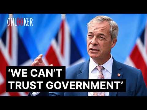 Farage says 'you can't trust this government' as he attacks Burnham over Brexit