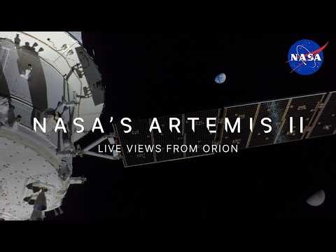 NASA LIVE: Artemis II LIVE View| NASA’s Artemis II LIVE Mission Coverage | Artemis II News