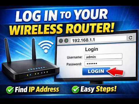 Wireless Router Login Explained – Easy Setup for Beginners
