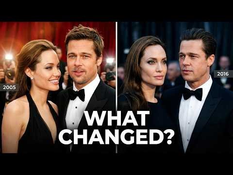 Brad Pitt & Angelina: 2005 vs 2016. The Look of Love? 🔥❤️ | Emotional TV Clip! #bradpitt #nostalgia