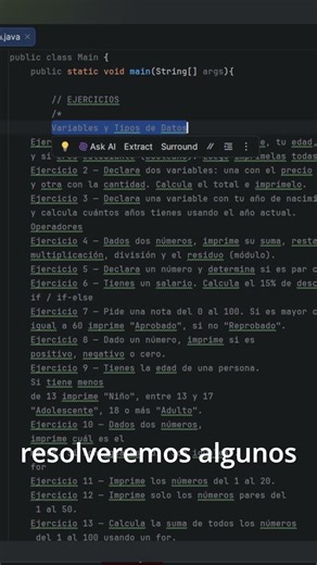 Programación JAVA desde Cero part 14