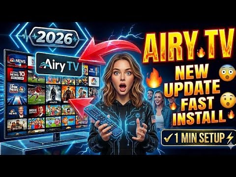 FireStick Secret Free Apps: How to Download Airy TV (Fast Install)!