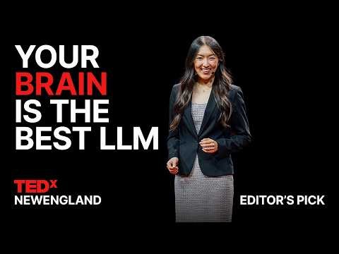 Why we’re so good at learning languages (according to AI) | Jennifer Hu | TEDxNewEngland
