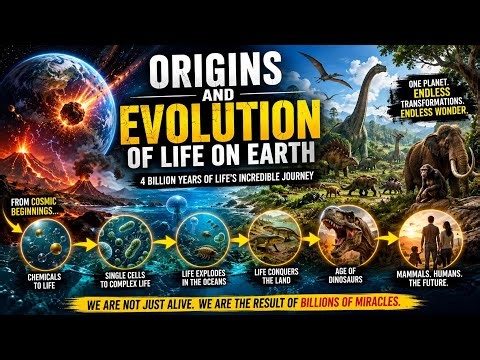 How did life begin on Earth? Origins and Evolution of life on Earth