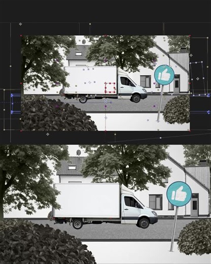 Aujourd’hui, je vous présente les coulisses d’un projet fictif : Ecoprofit, une démo de mon offre de vidéo de présentation. En haut, ce que je vois sur mon logiciel. En bas, ce que vous voyez, vous.… | Mathieu Quideau