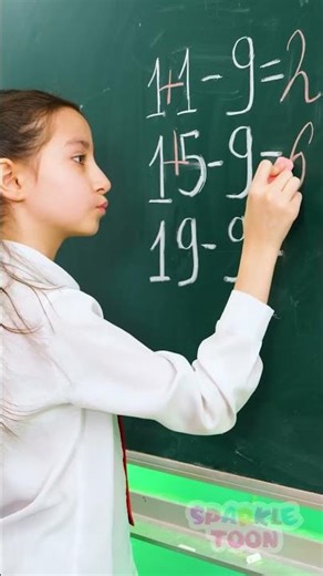 🤯 Let’s Learn a Smart Math Trick Together! 📏✨ #Learning #SmartKids #Shorts