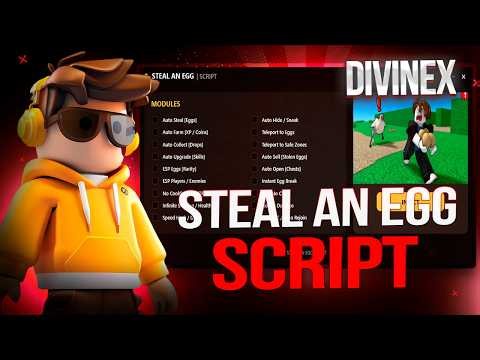 NEW Steal An Egg Script! (Roblox) | AUTO FARM RARE EGGS + DR SCRAMBLE EVENT & More