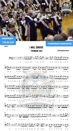 I Will Survive Trombone Parts