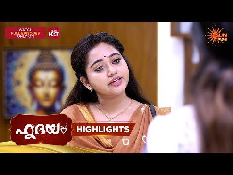 Hridhayam - Highlights of the day | 07 July 2026 | Malayalam Serial | Sun Surya