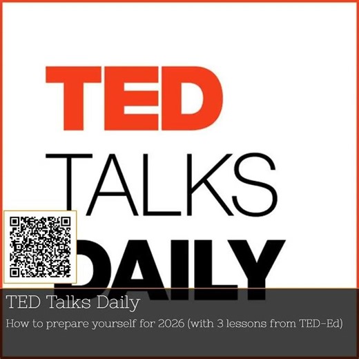 Embrace the Future: 3 TED-Ed Lessons for 2026 Success #podcast #20Minutes