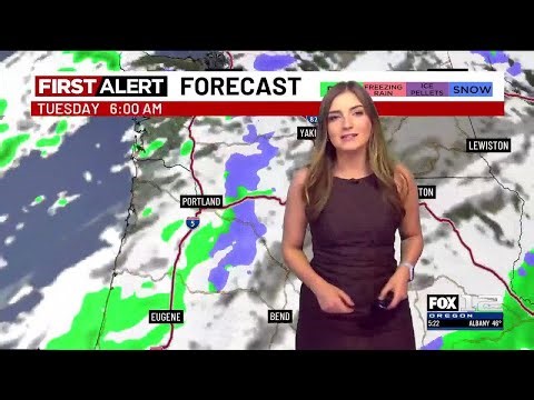 Sunday evening weather forecast (12/21)