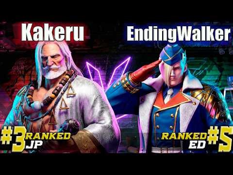 🔥 SF6 ▰ THE RETURN OF THE PERFECT PARRY PRINCE! Zeta | Kakeru (#3 JP) vs Mouz | EndingWalker (#5 Ed)