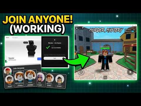 *WORKING* How to Join ANYONE in Roblox! (Even If They’re Not Your Friend!)