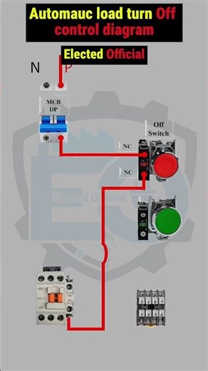 Motor Control Using ON Delay Timer Only | Easy Wiring Guide#youtube#vairal#motorcontrol#industrial