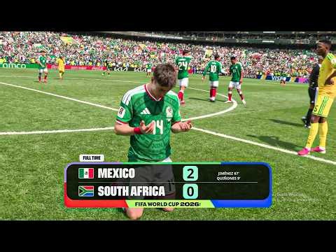 Mexico vs South Africa 2-0 Highlights | All Goals & Extended Highlights | FIFA World Cup 2026