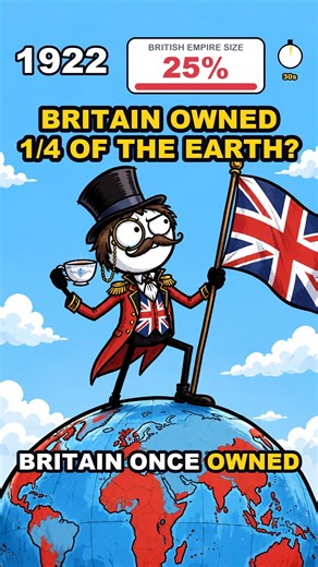 Britain Owned 25% of the Earth. Then It All Fell Apart 🫖 #history #facts