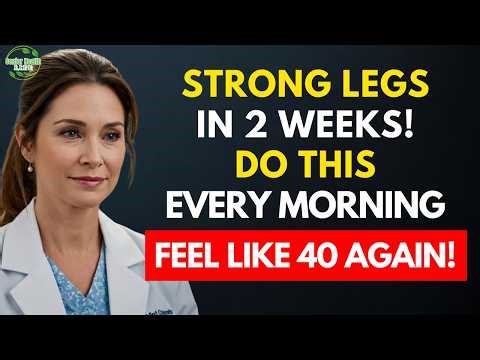Your Legs Weaken First! Do These 6 Simple Movements Every Morning After 60