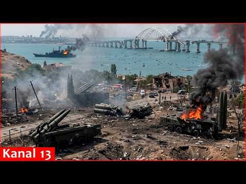 Ukraine turns Crimea into mass grave for Russian Iskander missiles; powerful explosions on peninsula