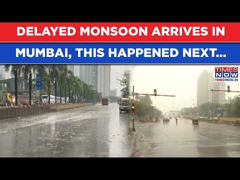 Delayed Monsoons Knock Mumbai's Doors, Then This Happened, Maximum City Left Crippled By Downpour?