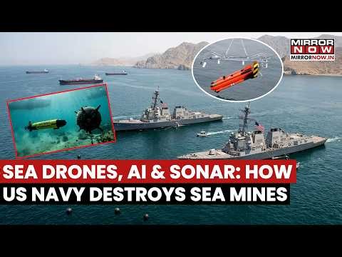 TRUMP'S HORMUZ BLOCKADE: How US Navy Destroys Deep Sea Mines Laid By IRGC In Strait? Explained