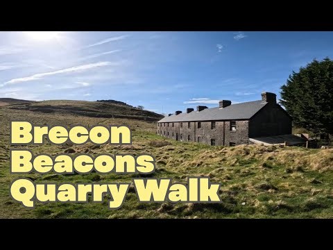 Exploring an old quarry | Brecon Beacons