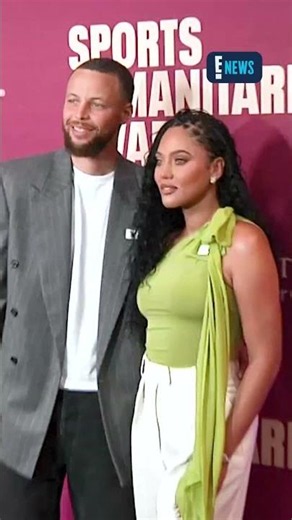 Stephen Curry and Ayesha Curry attend the ESPN's 2026 Sports Humanitarian Awards.