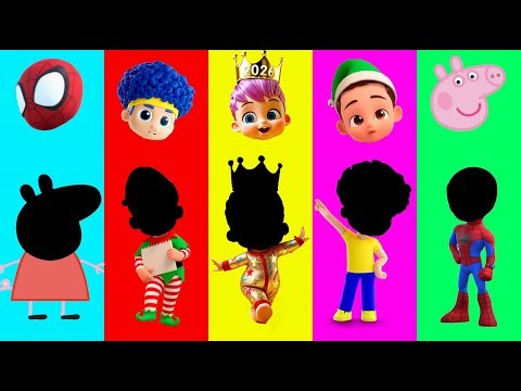 Wrong eyes 👀 NEW EPISODES/ Sheriff Labrador x Marshell & BabyBoss Puzzle Wrong HeadsEYE PUZZLE WORLD