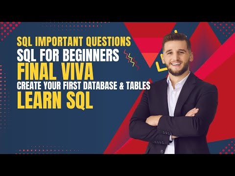 SQL for Beginners: Create Your First Database & Tables + Top VIVA Questions | CS619 | Learn SQL