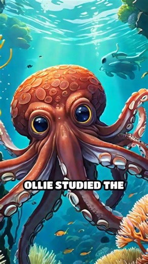 Octopus Outsmarts Dolphin for Shiny Treasure