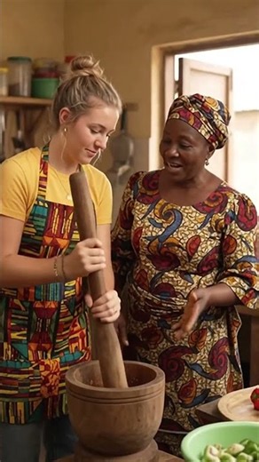 Learning Authentic Nigerian Jollof Rice!