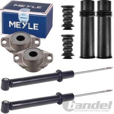 2xSTOSSDÄMPFER Essieu Avant + Meyle Palier de Jambe Convient pour Citroen C4 I | eBay