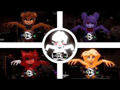 Ultimate Freaky Night [UCN] | All Jumpscares (Jumplove) & All scenes | (ON)