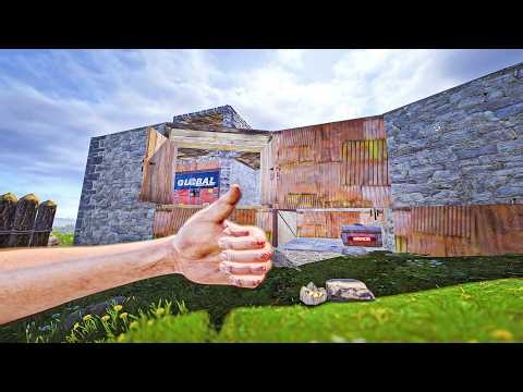 A CLAN ONLINE RAIDED ME on DAY 3 but it made me a RICH SOLO - SOLO VANILLA RUST #10 S196