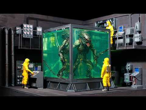 Imprisoned Specimen: Building an Alien Race Laboratory Resin Diorama