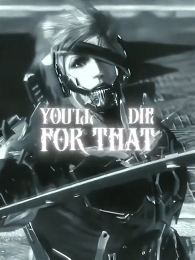 It's on site with Raiden 🥀 #raiden #metalgearrisingrevengeance #metalgearsolid #mgs #fyp