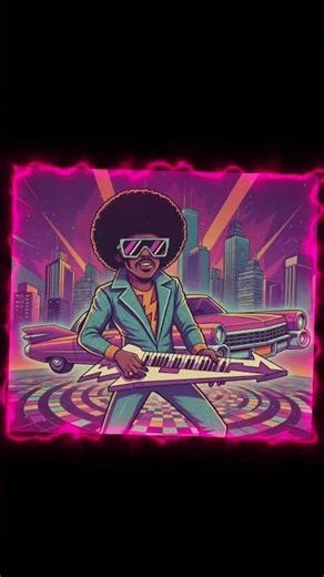 Retro Neon Funk – Synthwave Keytar Energy