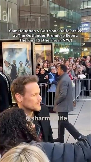 🏴󠁧󠁢󠁳󠁣󠁴󠁿 Sam Heughan & Caitríona Balfe arrive at the Outlander Premiere Event:The final #mustwatch