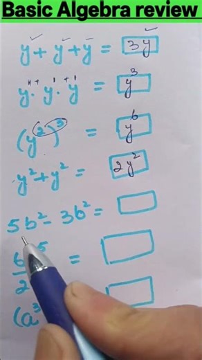 Basic Algebra Review in 30 Second/Basic Algebra Review | G N Maths Learn Algebra Fast with G N Maths