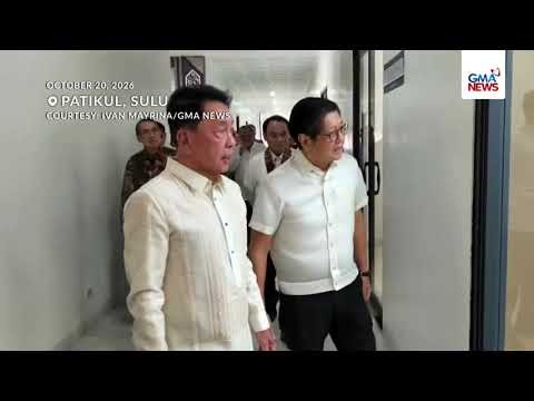 PBBM leads the inauguration, turnover ceremony of Sulu Hall of Justice | GMA News