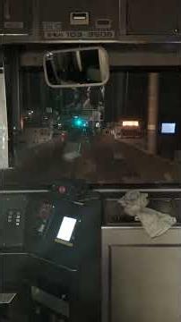 播但線103系3500番台BH6編成ワンマン普通寺前行き最終電車で京口駅から野里駅まで前面展望撮影！